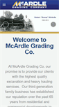 Mobile Screenshot of mcardlegrading.com